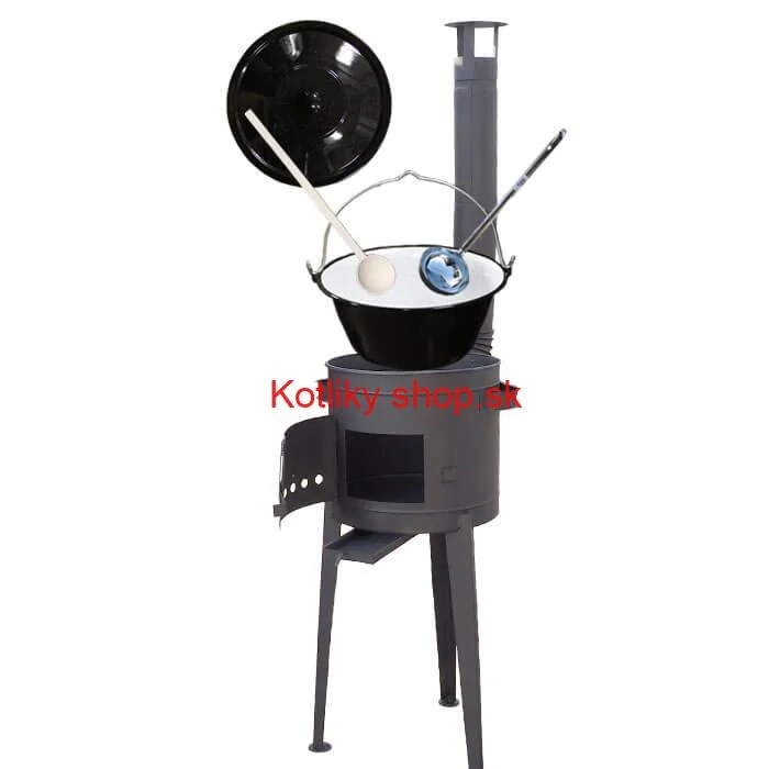 Smaltovaný kotlík 25 L (1,2 mm) + vysoká kotlina (2,0 mm) HODO 42 PLUS 600