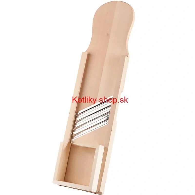 Ručný drevený krájač kapusty 4 nože 93 x 23,5 cm (obrovský)