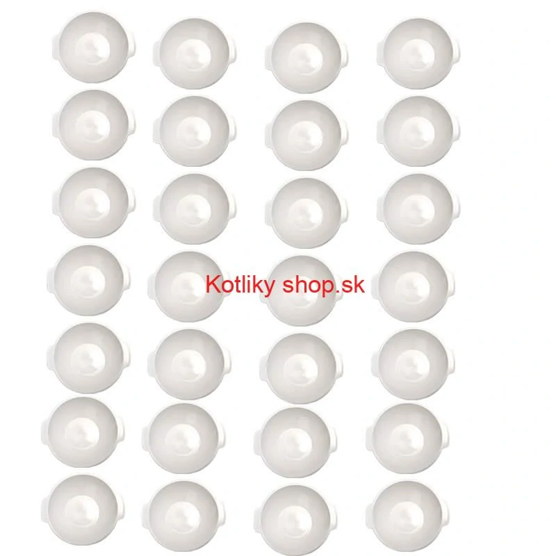 Sada 24 ks: Plastová miska na fajnový kotlíkový guláš a polievky – 750 ml