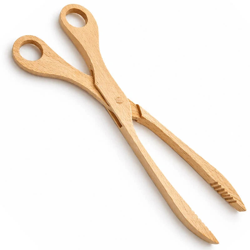 Drevené grilovacie kliešte 29 cm