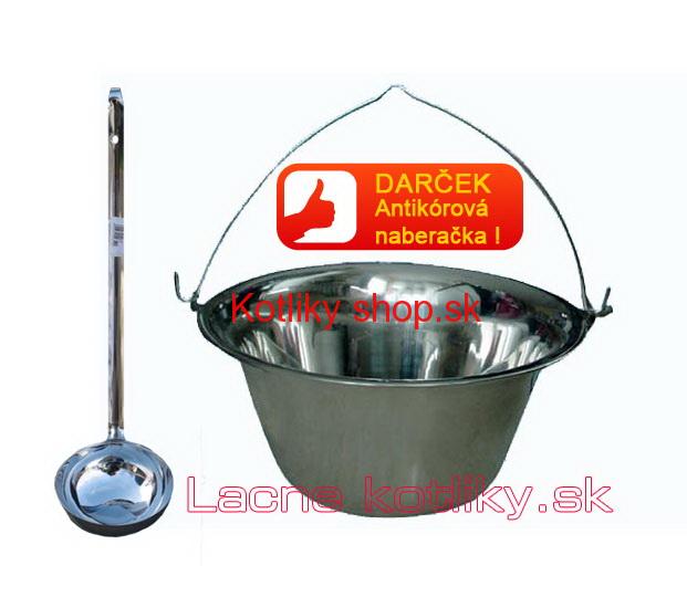 Antikorový kotlík 14 L + antikórová naberačka